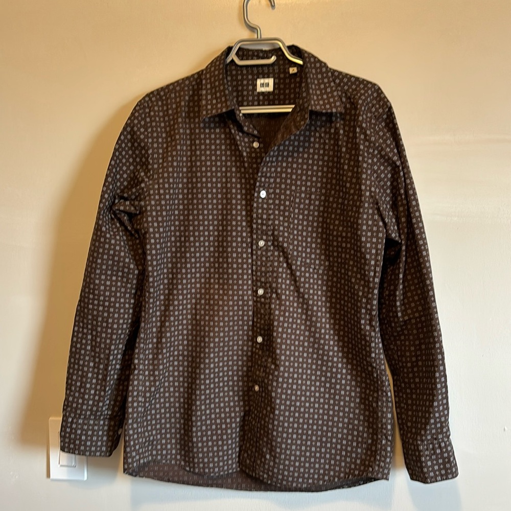Uniqlo 100% Cotton Dress Shirt - Size M